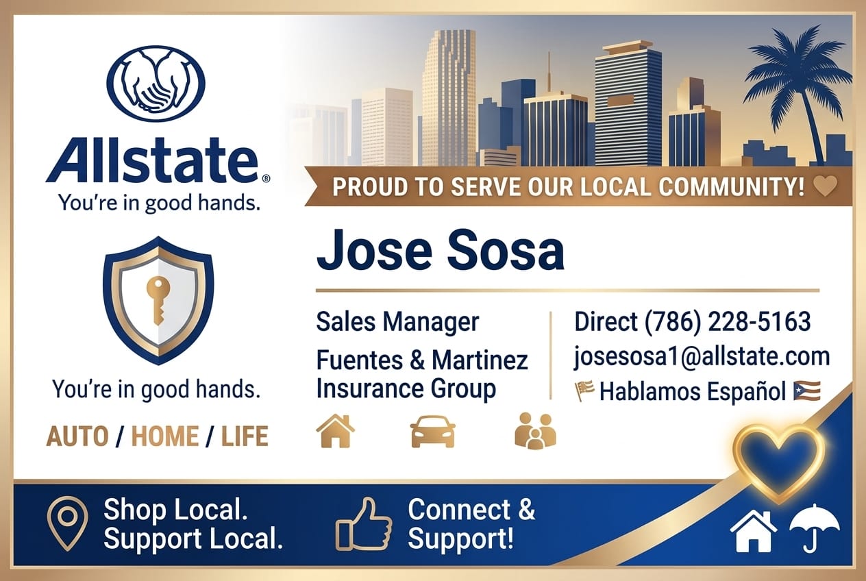Jose Sosa — Allstate Insurance at Fuentes & Martinez Insurance Group