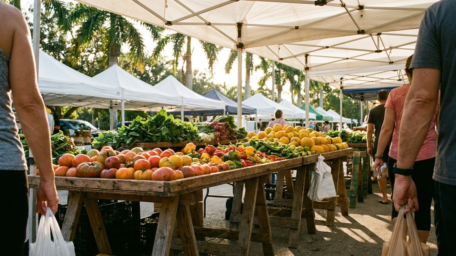 SWFP Senior Center flea market and artisan show — community vendors with crafts, antiques, and handmade goods