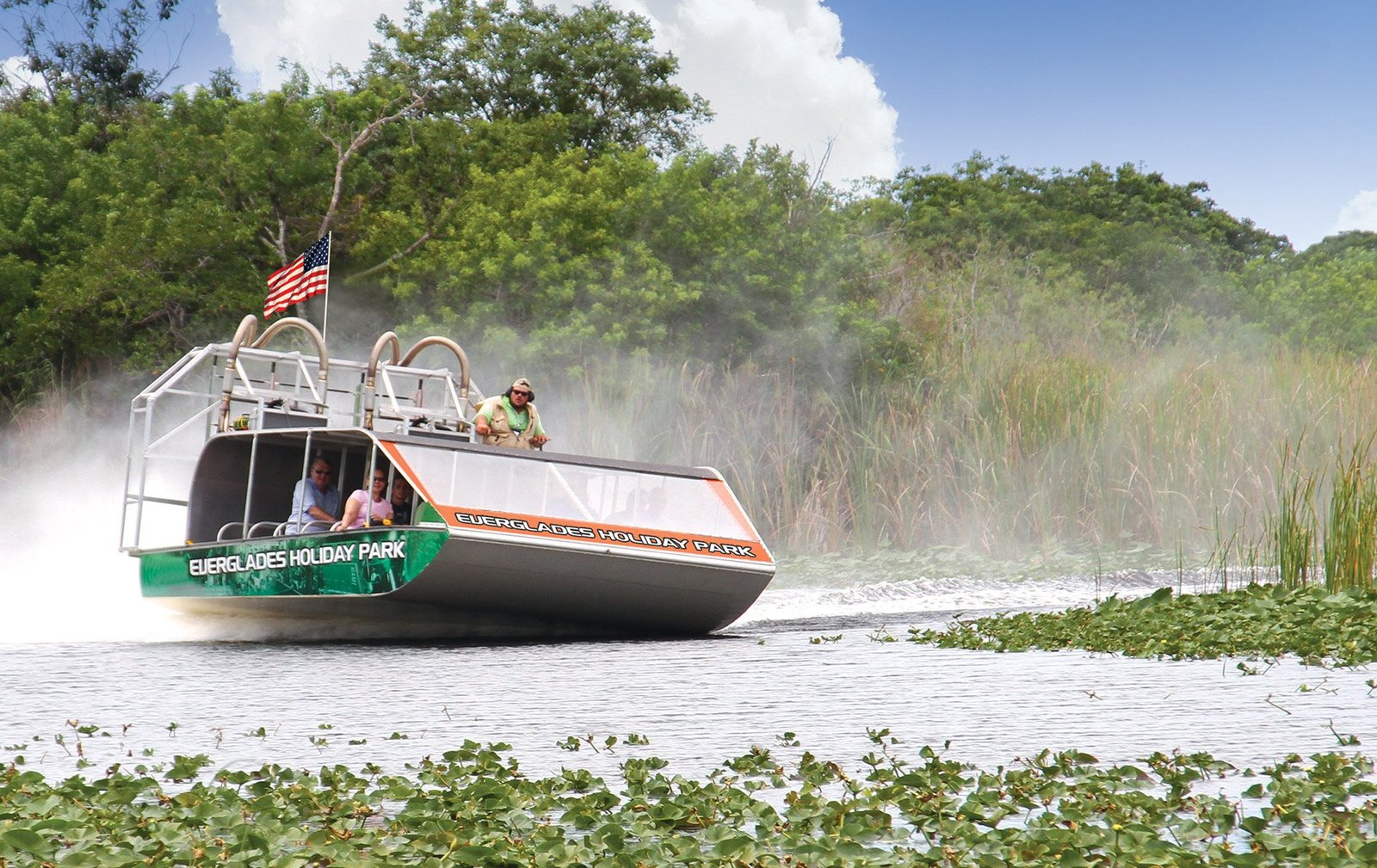 Everglades Holiday Park airboat tour in Fort Lauderdale, Florida