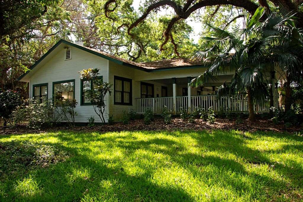 Flamingo Gardens historic Wray Home Museum in Davie, Florida