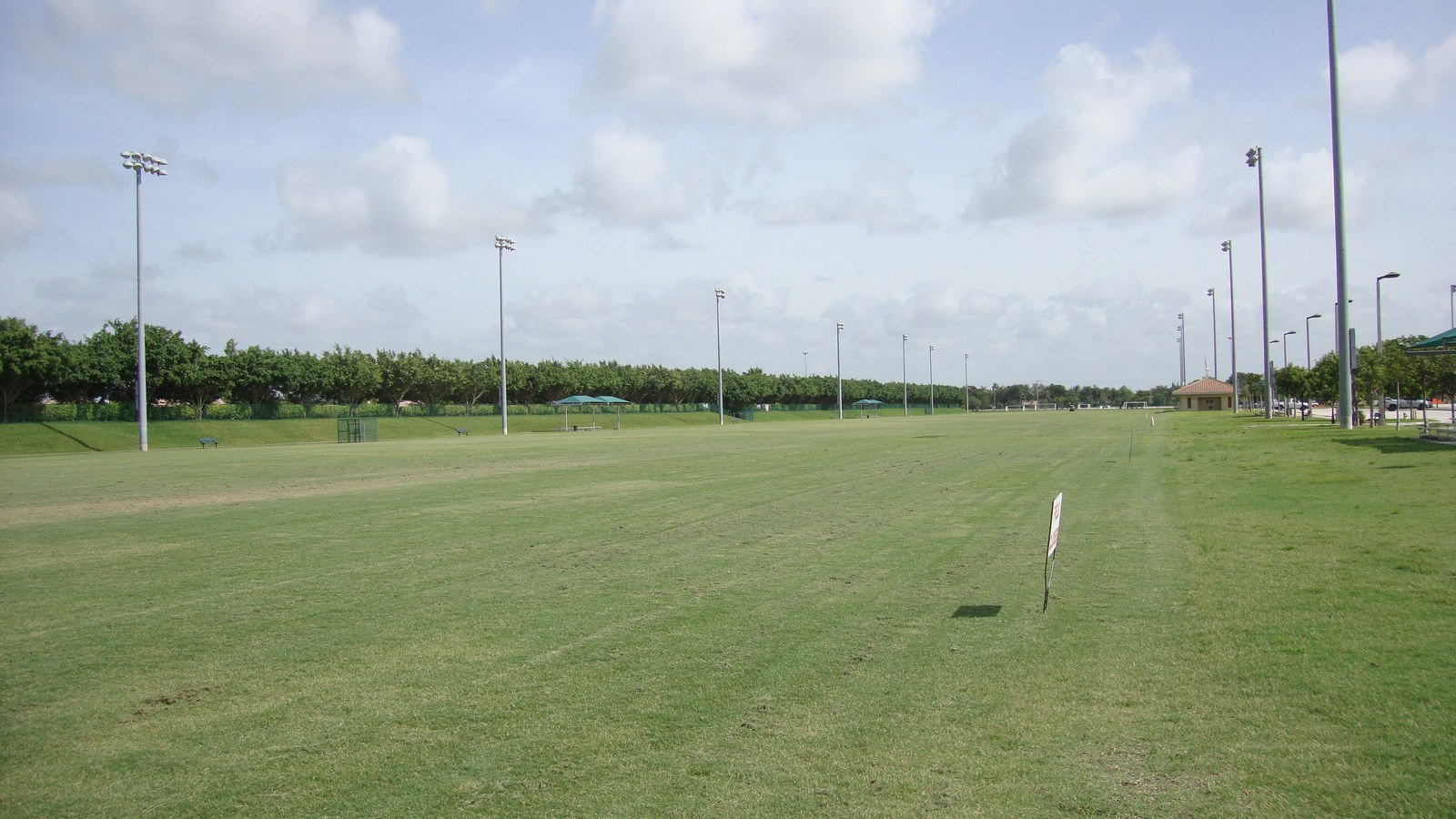 West Pines Soccer Park and Preserve with multiple natural turf soccer fields in Pembroke Pines, Florida