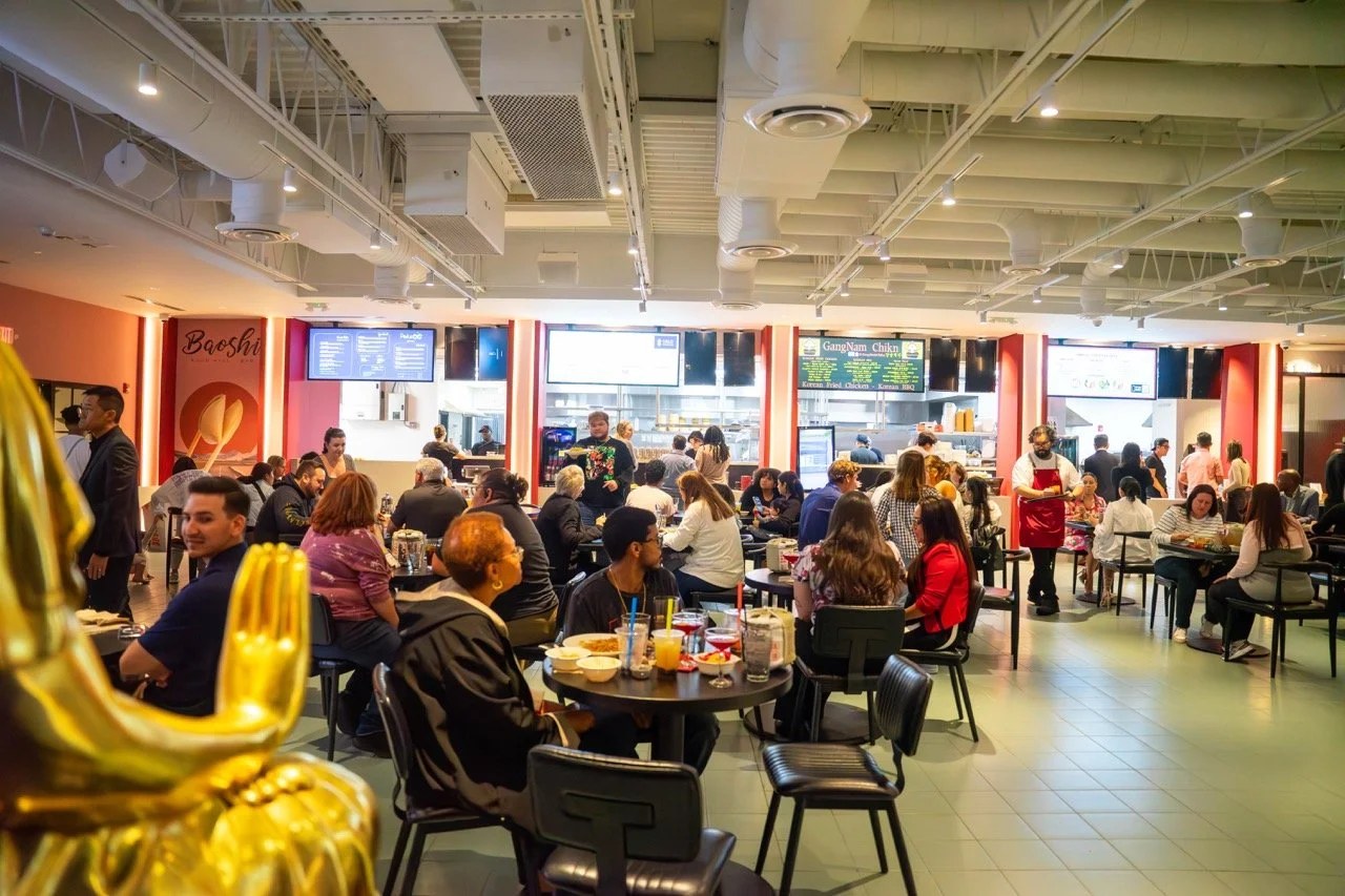 Baoshi Food Hall + Bar Pembroke Pines — Asian food hall with bar and social dining