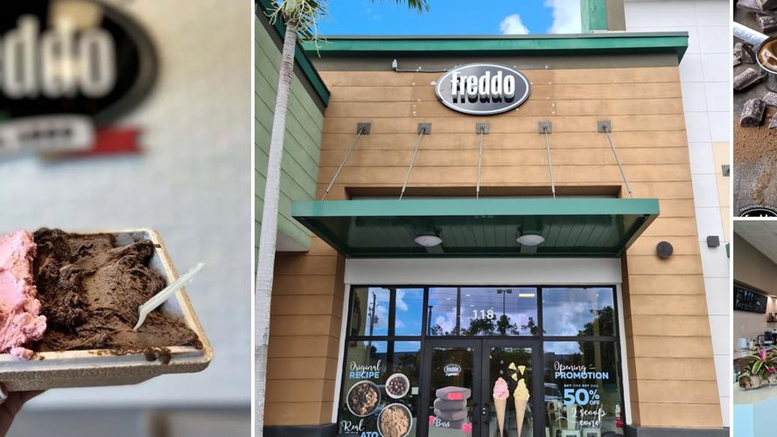 Freddo Gelato Pembroke Pines — artisanal Argentine-Italian gelato, sorbets, and frozen desserts in a bright shop