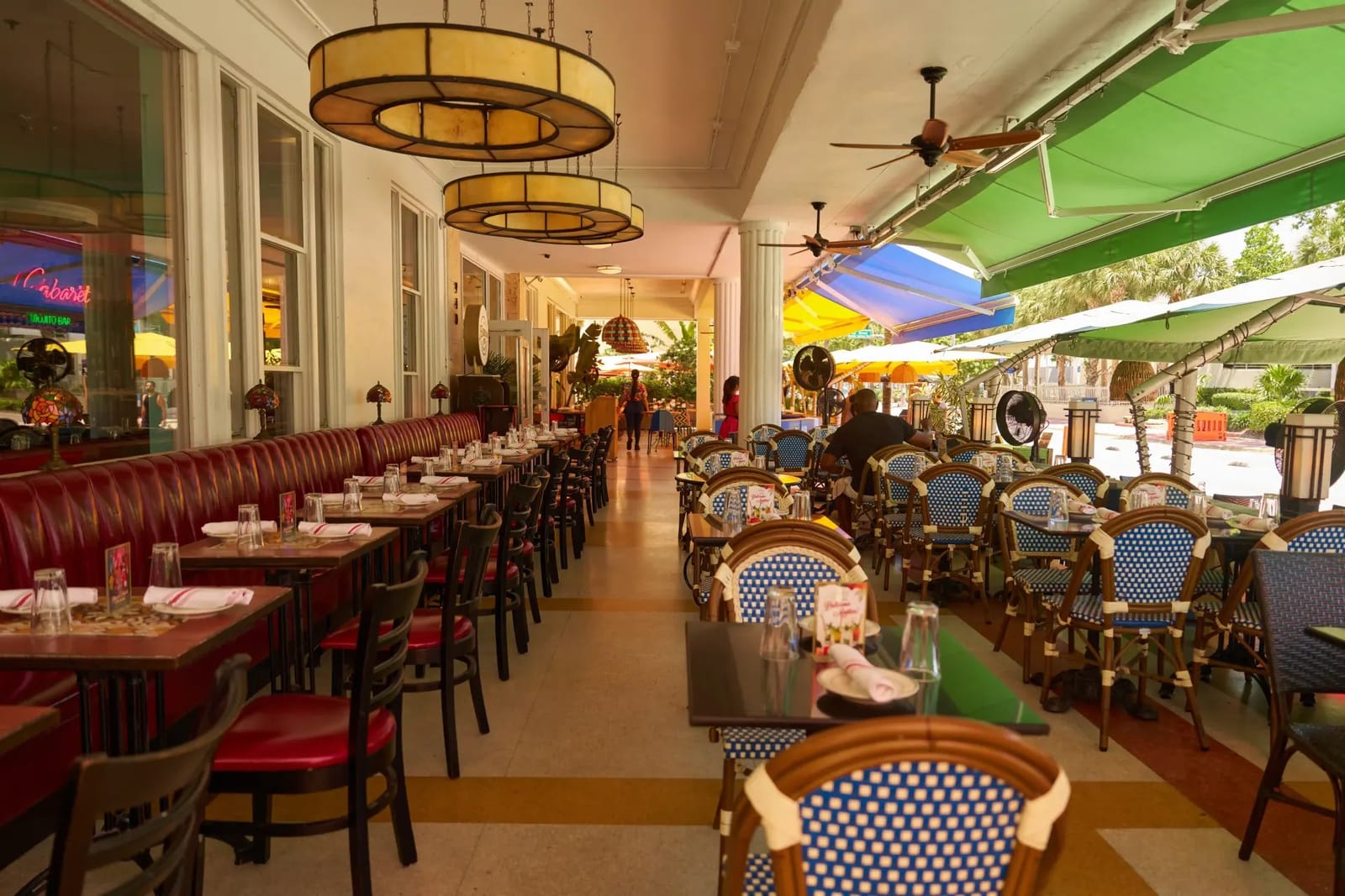 Havana 1957 colorful Cuban restaurant interior